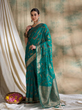 Womens Fashion Ethnic Blue Color Sarees-MLSHWSA1589BLU0ONE